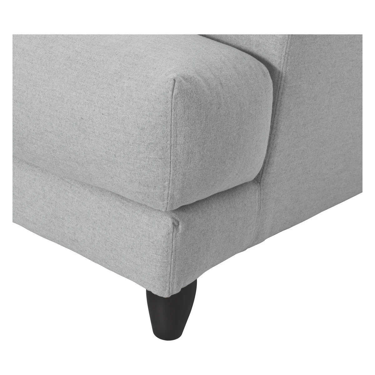 Askem Grey Wool Mix 3 Seater Sofa, Grey – image 6