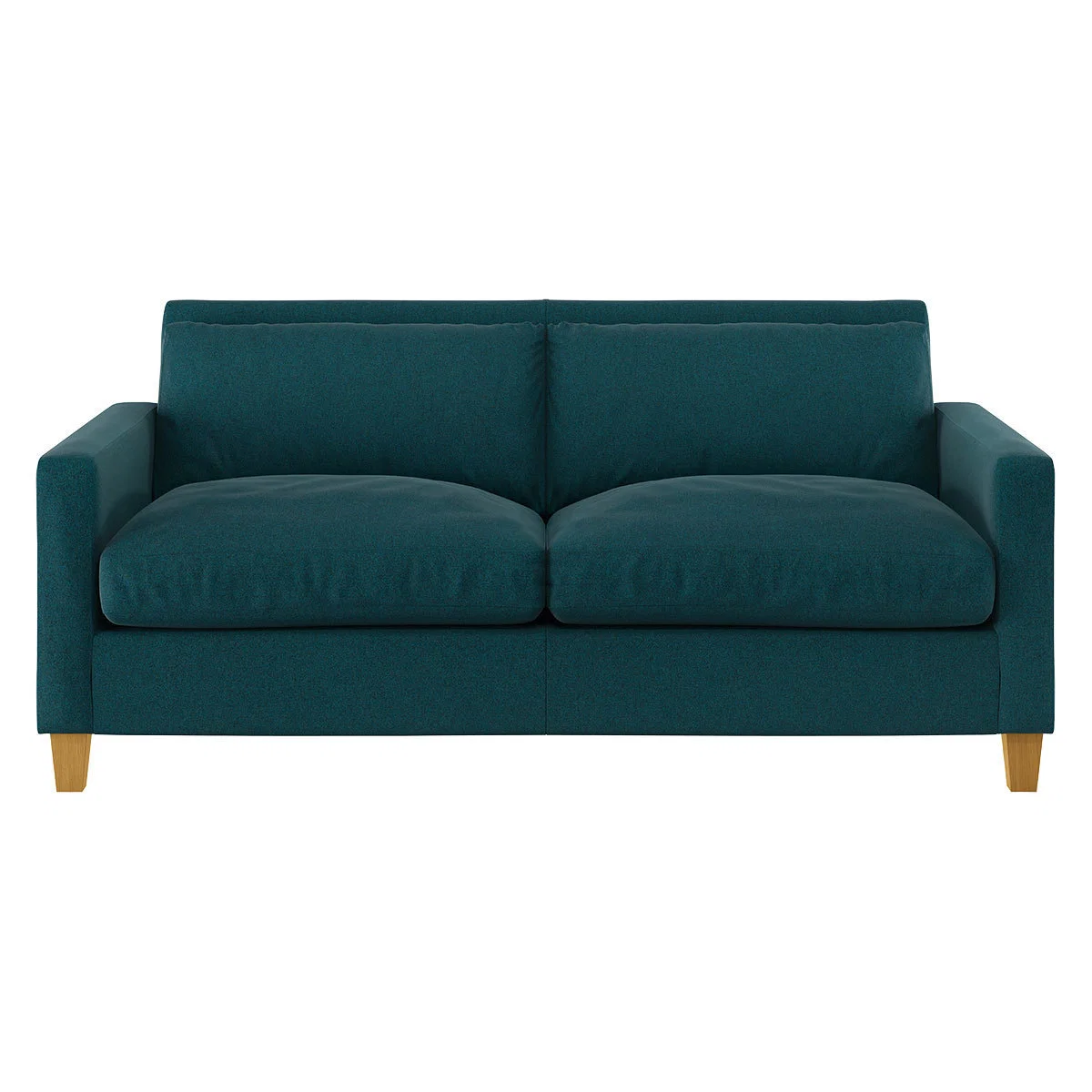 Chester Teal Green Tweed Wool Mix 2 Seater Sofa, Green – image 3