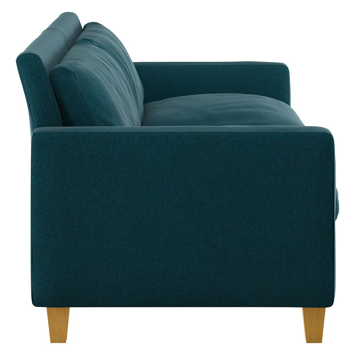 Chester Teal Green Tweed Wool Mix 2 Seater Sofa, Green – image 4
