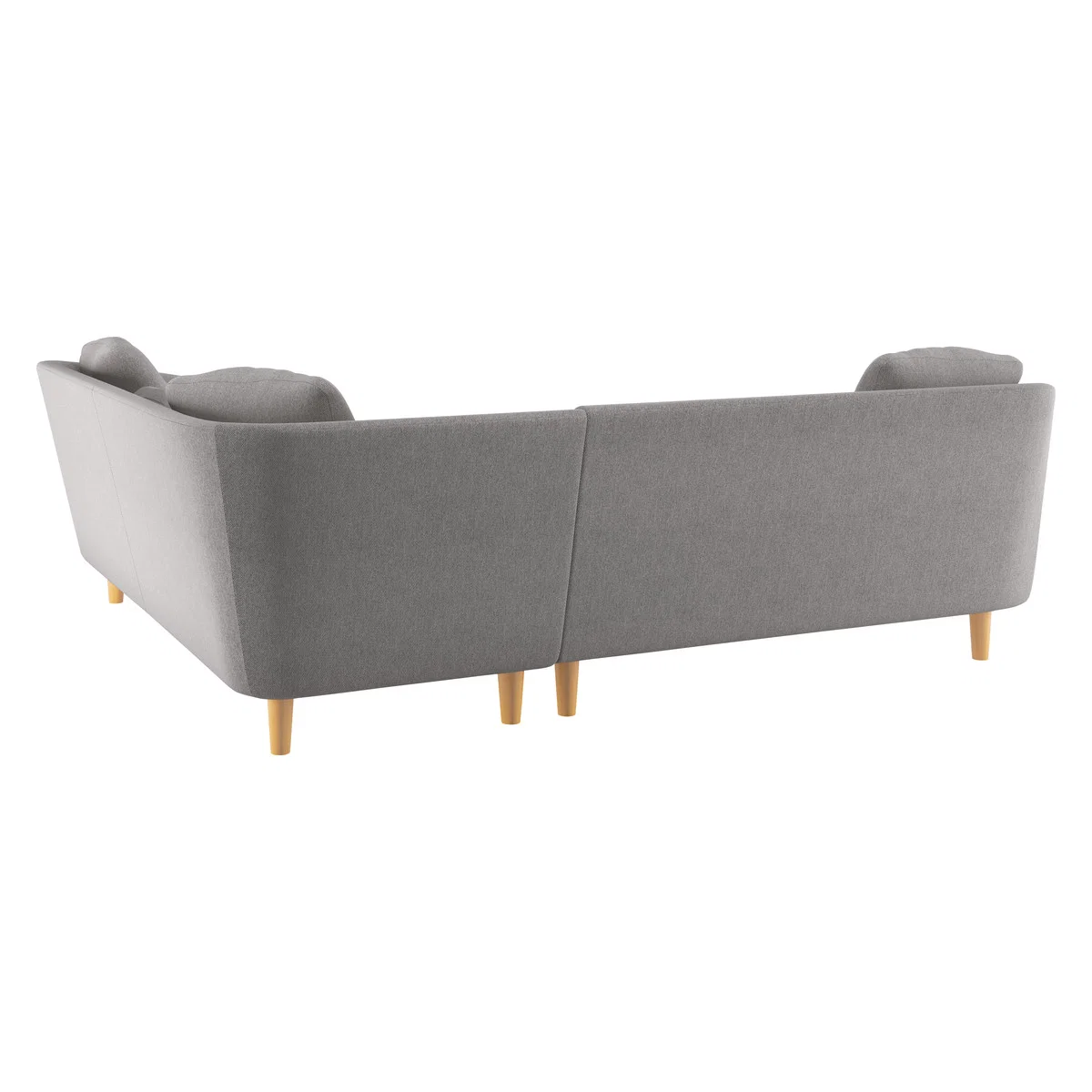 Colby Grey FaBric Left-Arm Corner Sofa, Grey – image 6