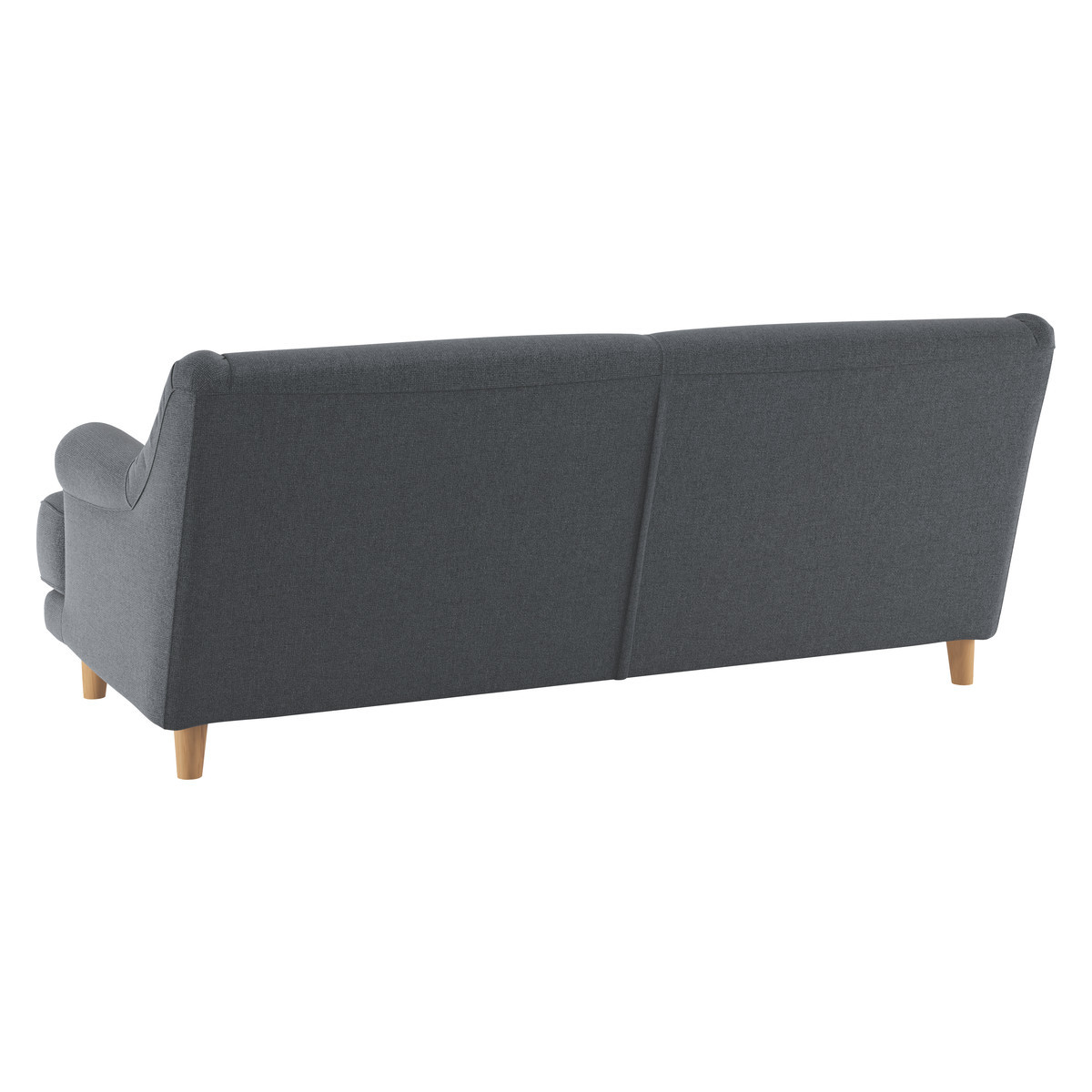 Townsend Grey Textured FaBric 2 Seater Sofa, Grey – image 5