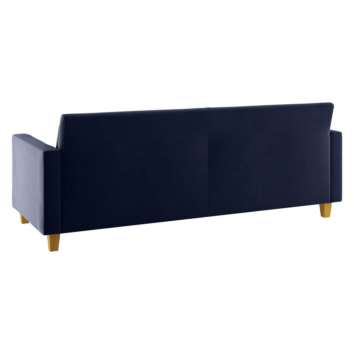Chester Navy Blue Velvet 3 Seater Sofa, Dark Blue – image 5