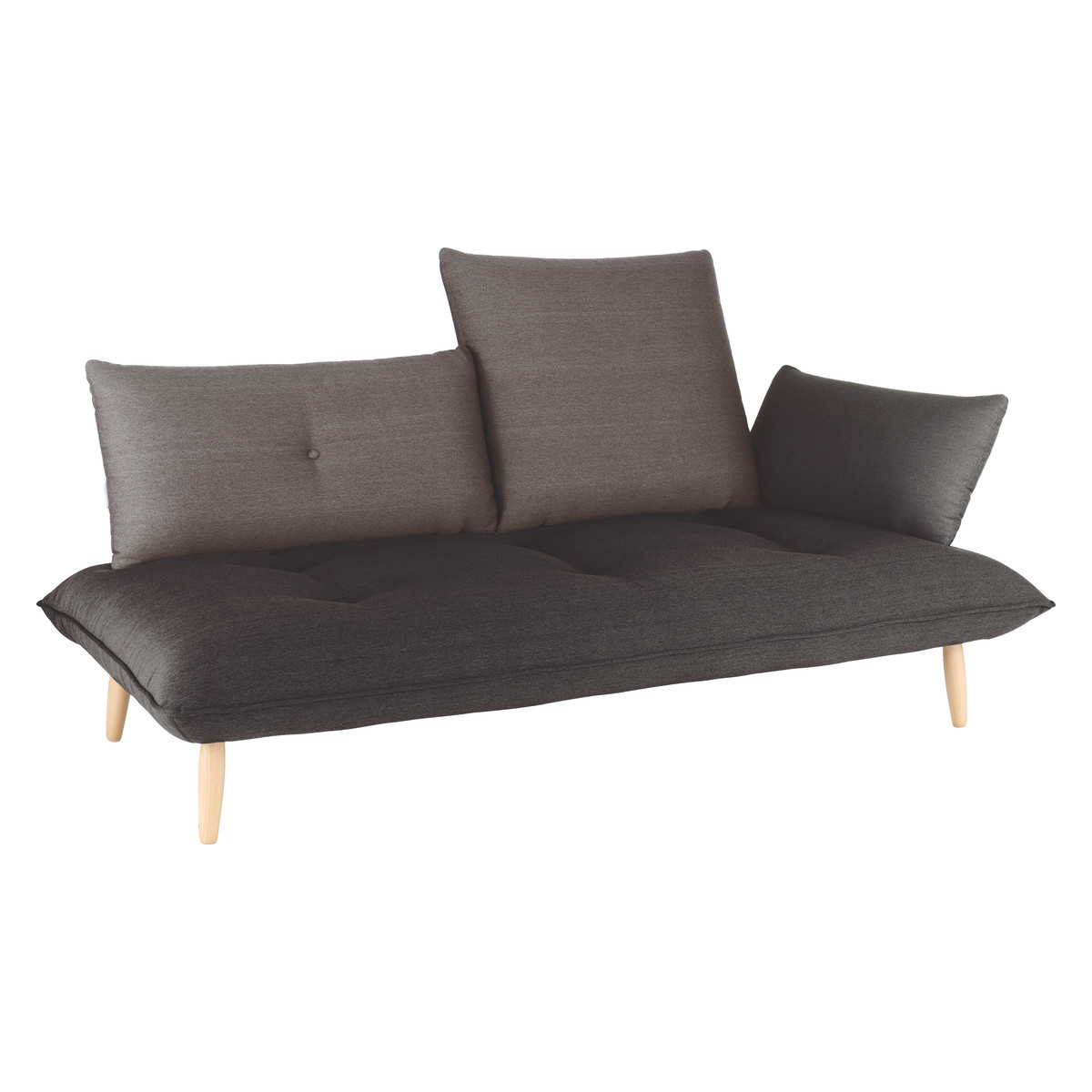 Naoko Charcoal Grey Right-Arm 3 Seater Sofa, Charcoal – image 3