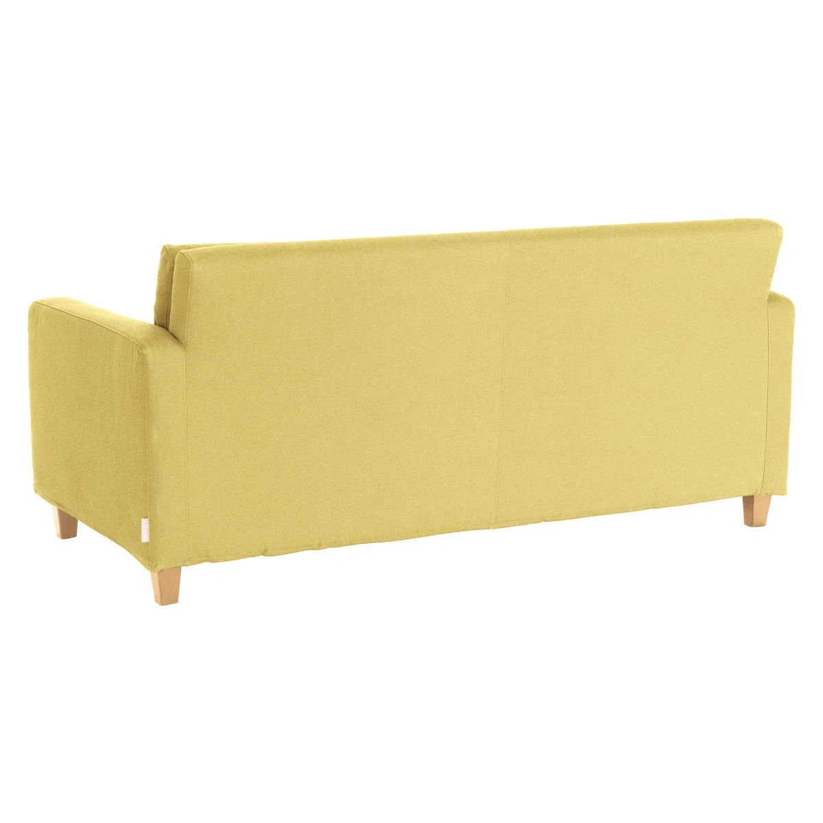 Chester Yellow FaBric 2 Seater Sofa, Saffron Yellow – image 5