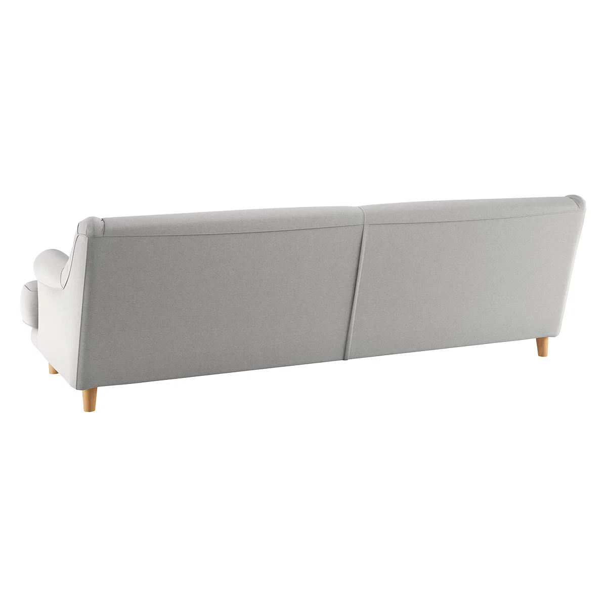 Townsend Grey Wool 4 Seater Sofa, Grey – image 5