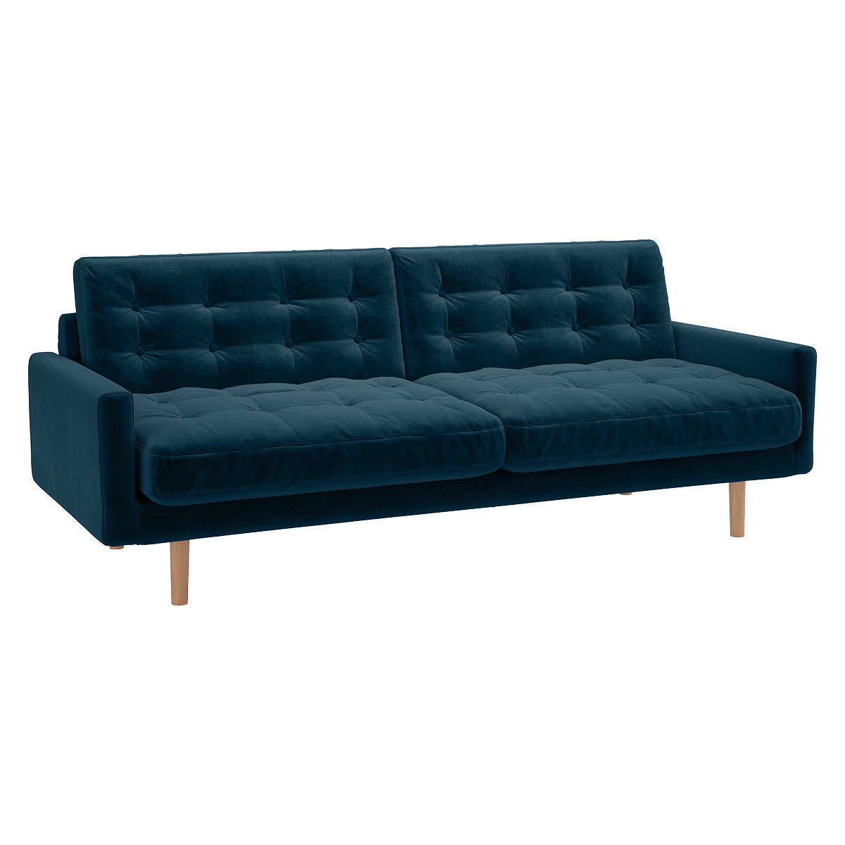 Fenner Ink Blue 3 Seater Sofa, Blue – image 3