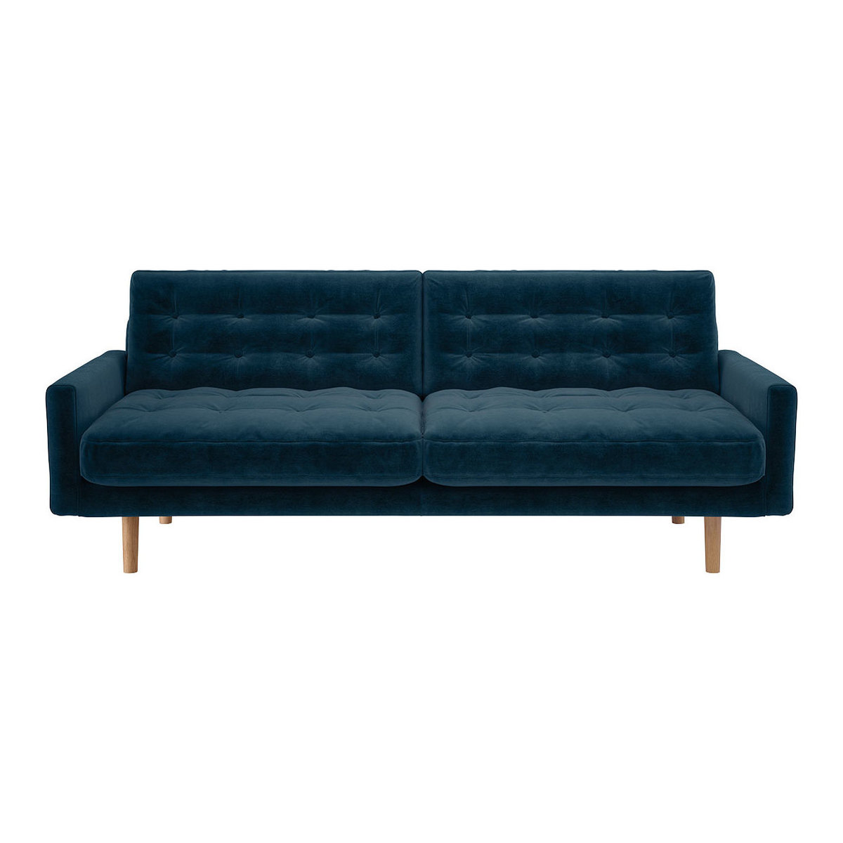 Fenner Ink Blue 3 Seater Sofa, Blue – image 1
