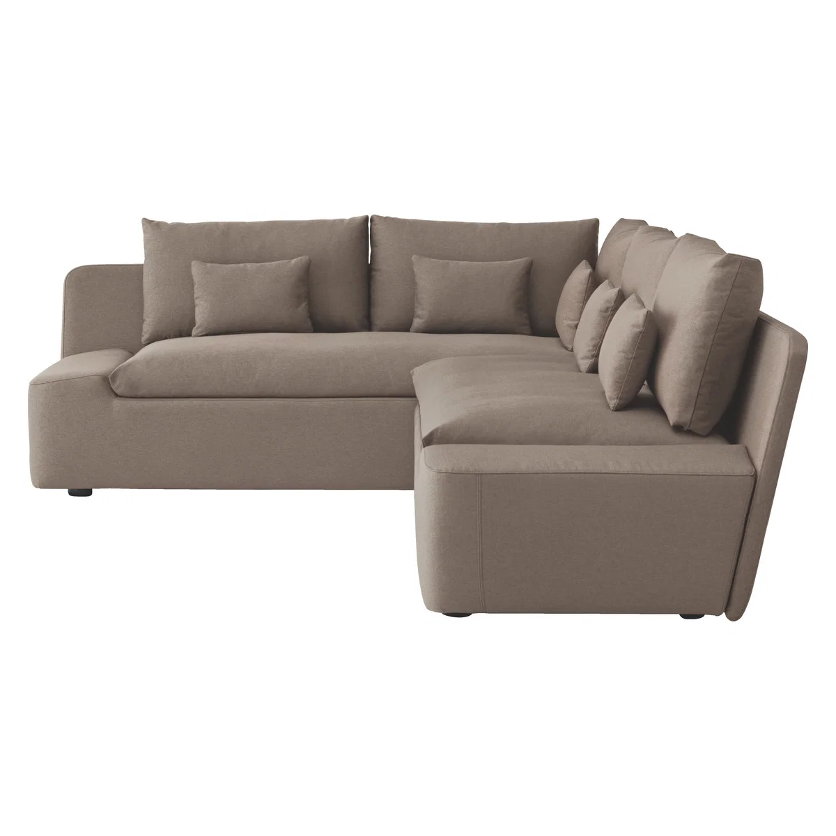 Kasha Natural FaBric Right-Arm Corner Sofa, Natural – image 4