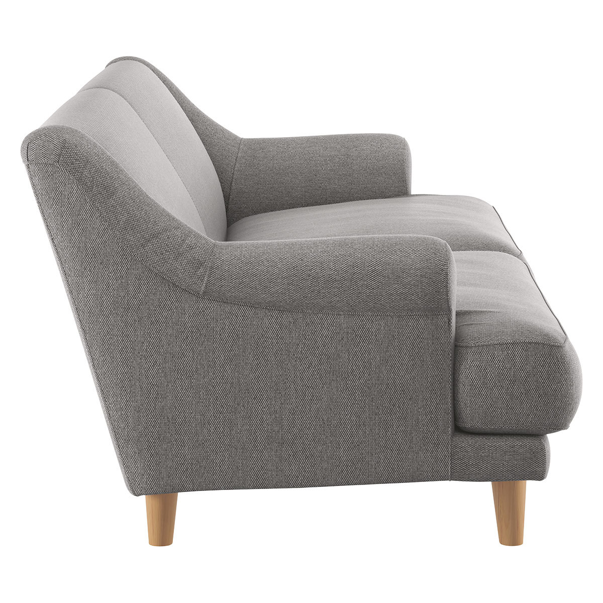Townsend Grey FaBric 2 Seater Sofa, Grey – image 3
