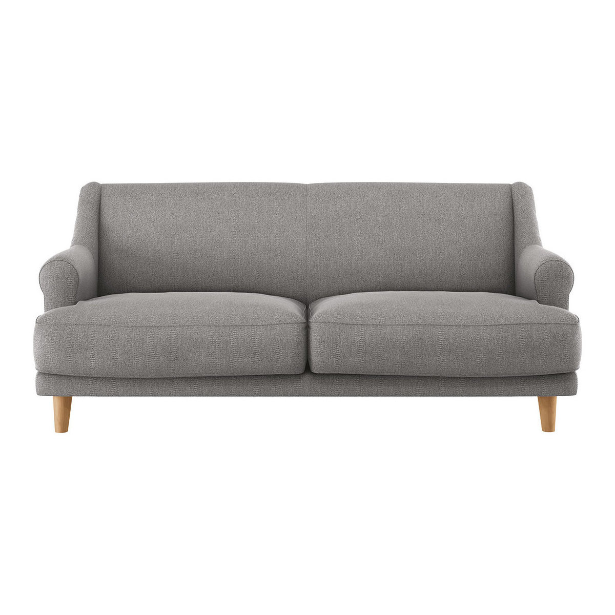 Townsend Grey FaBric 2 Seater Sofa, Grey – image 1