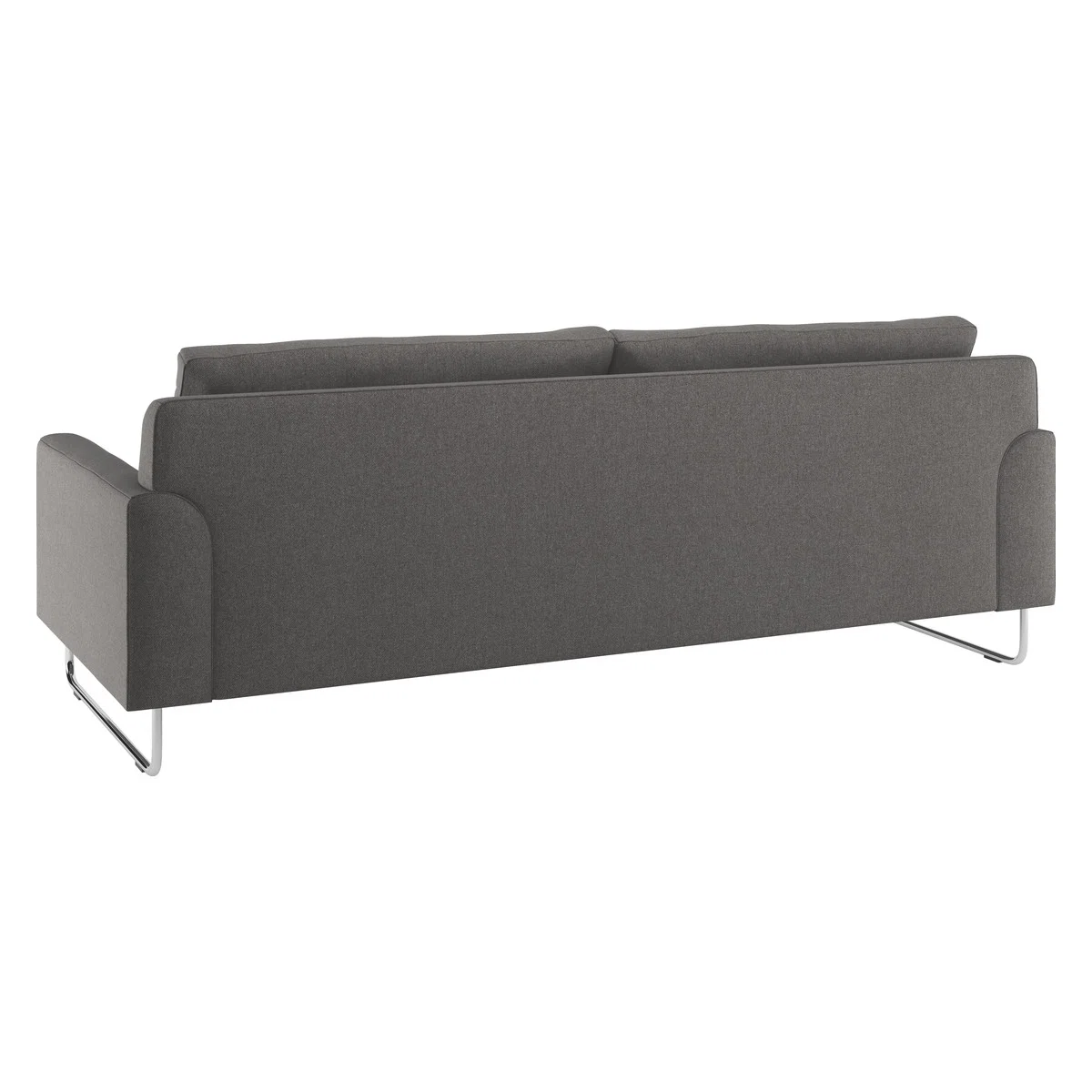 Lyle Charcoal Grey Tweed Wool Mix 3 Seater Sofa, Charcoal – image 4