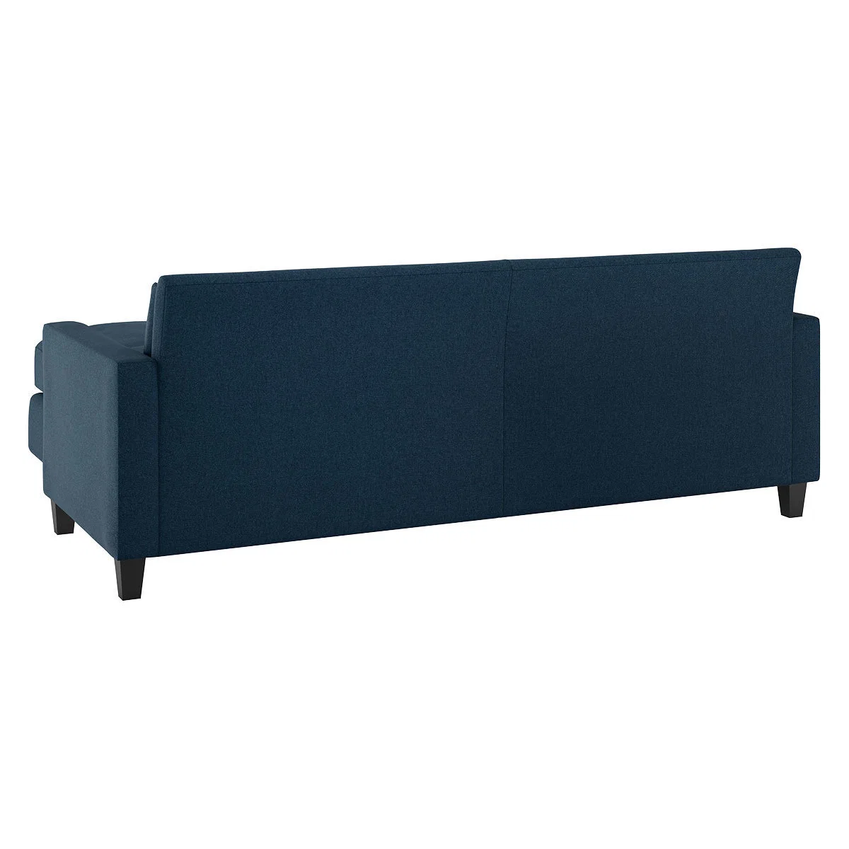 Chester Navy Blue Tweed Wool Mix 3 Seater Sofa Chaise, Navy – image 5
