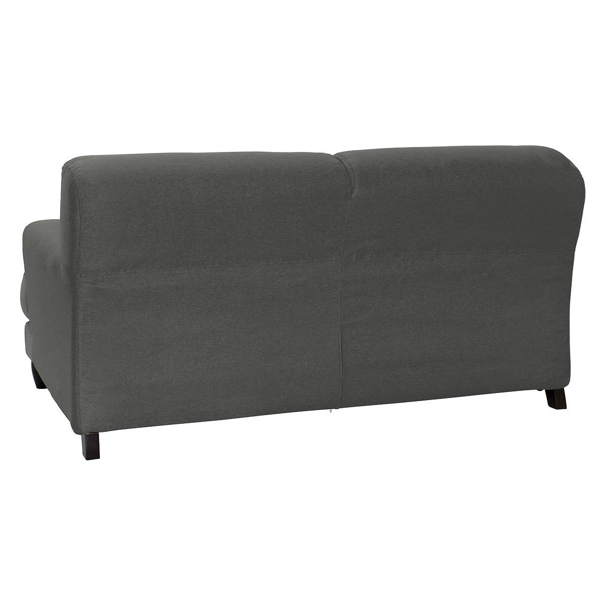 Askem Charcoal Grey FaBric 2 Seater Sofa, Charcoal – image 5