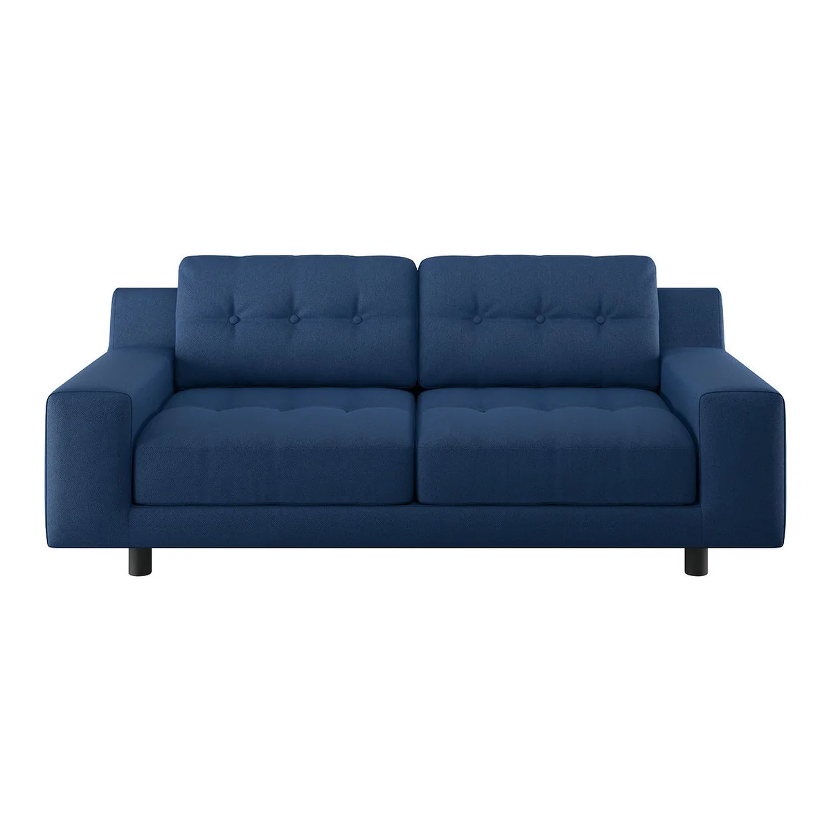 Hendricks Blue FaBric 2 Seater Sofa, Blue – image 1