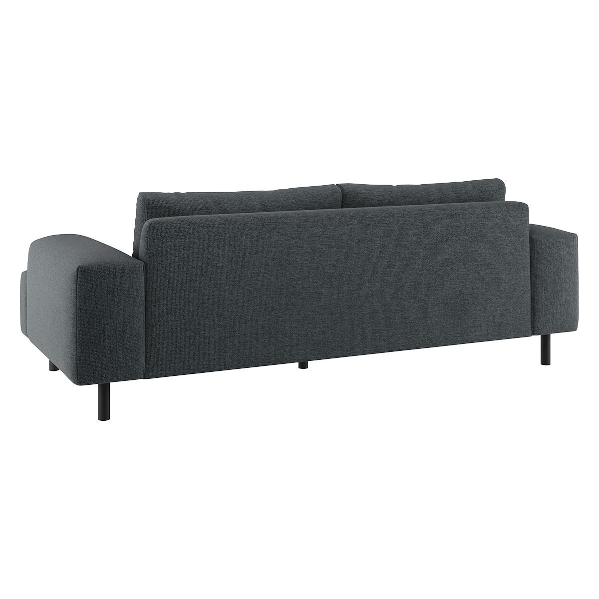 Habitat Julien 3 seater Fabric Sofa - Charcoal – image 5