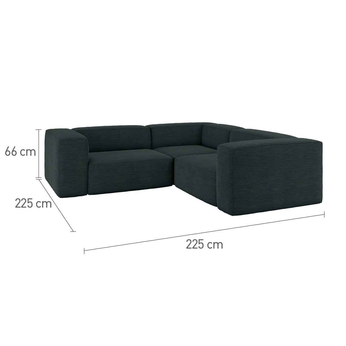 Opollo Chestnut Brown Leather Corner Sofa, Tan – image 7