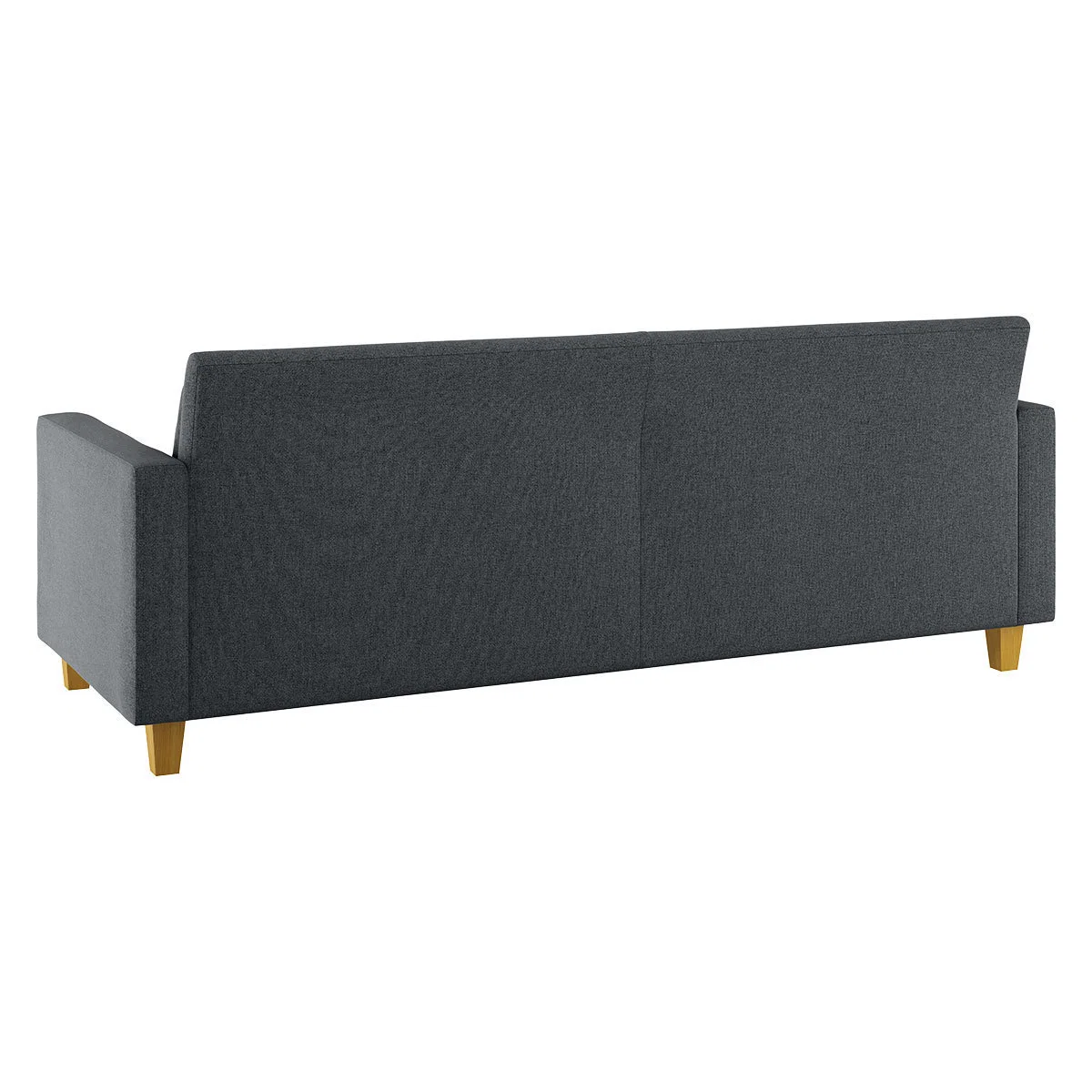 Chester Grey Textured FaBric 3 Seater Sofa, Grey – image 5