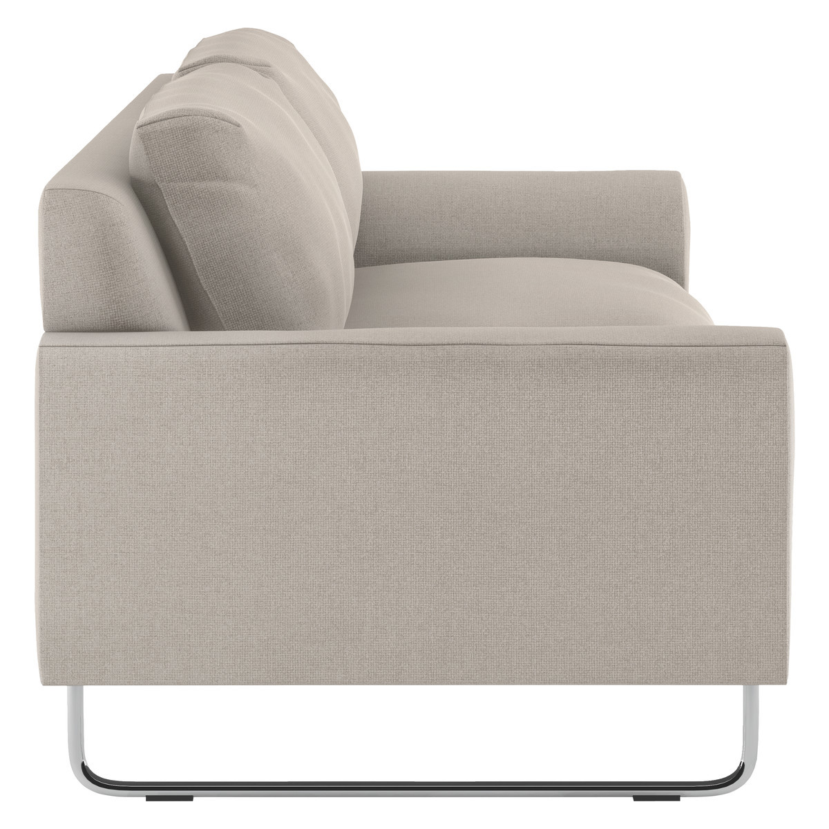 Lyle Natural Textured FaBric 2 Seater Sofa, Natural – image 3