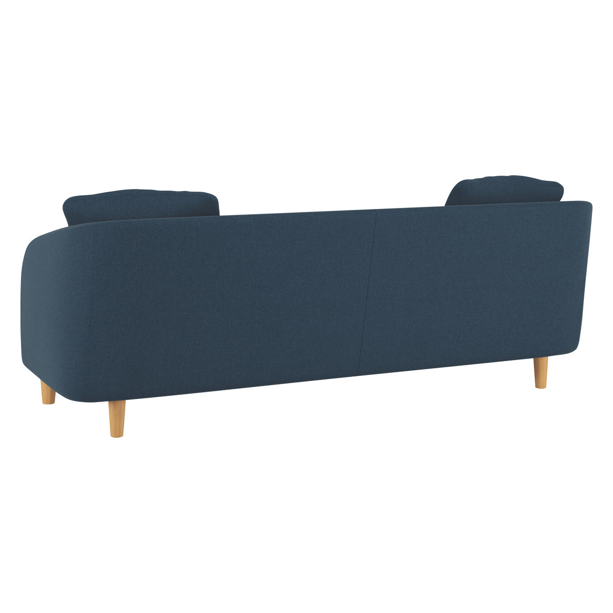 Colby Navy Blue Wool Tweed 3 Seater Sofa, Navy – image 5