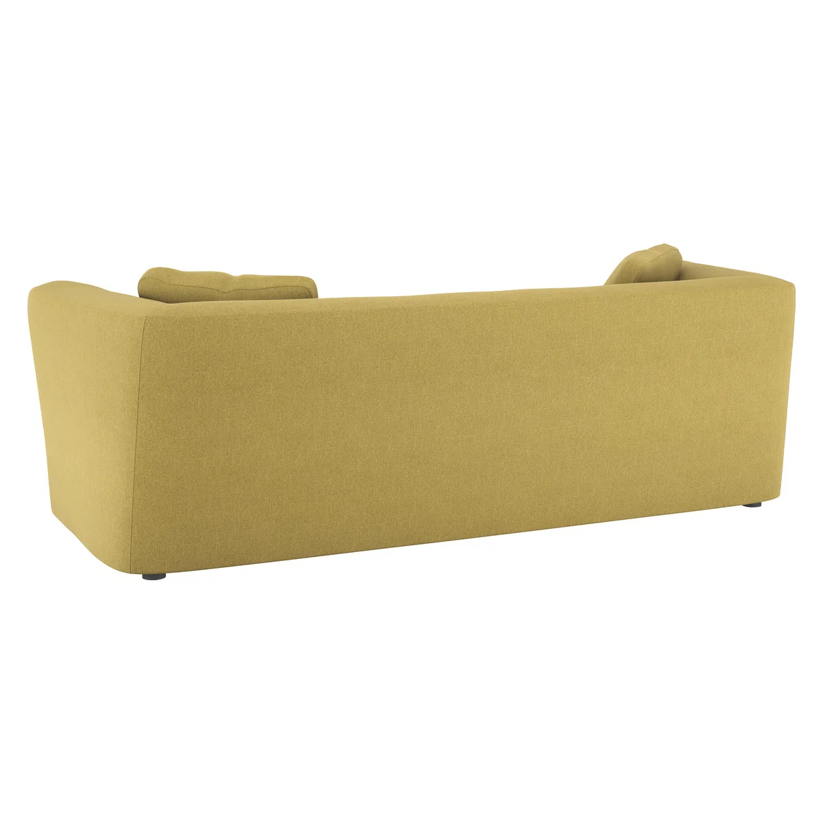 Forde Saffron Yellow FaBric 4 Seat Sofa, Saffron – image 4