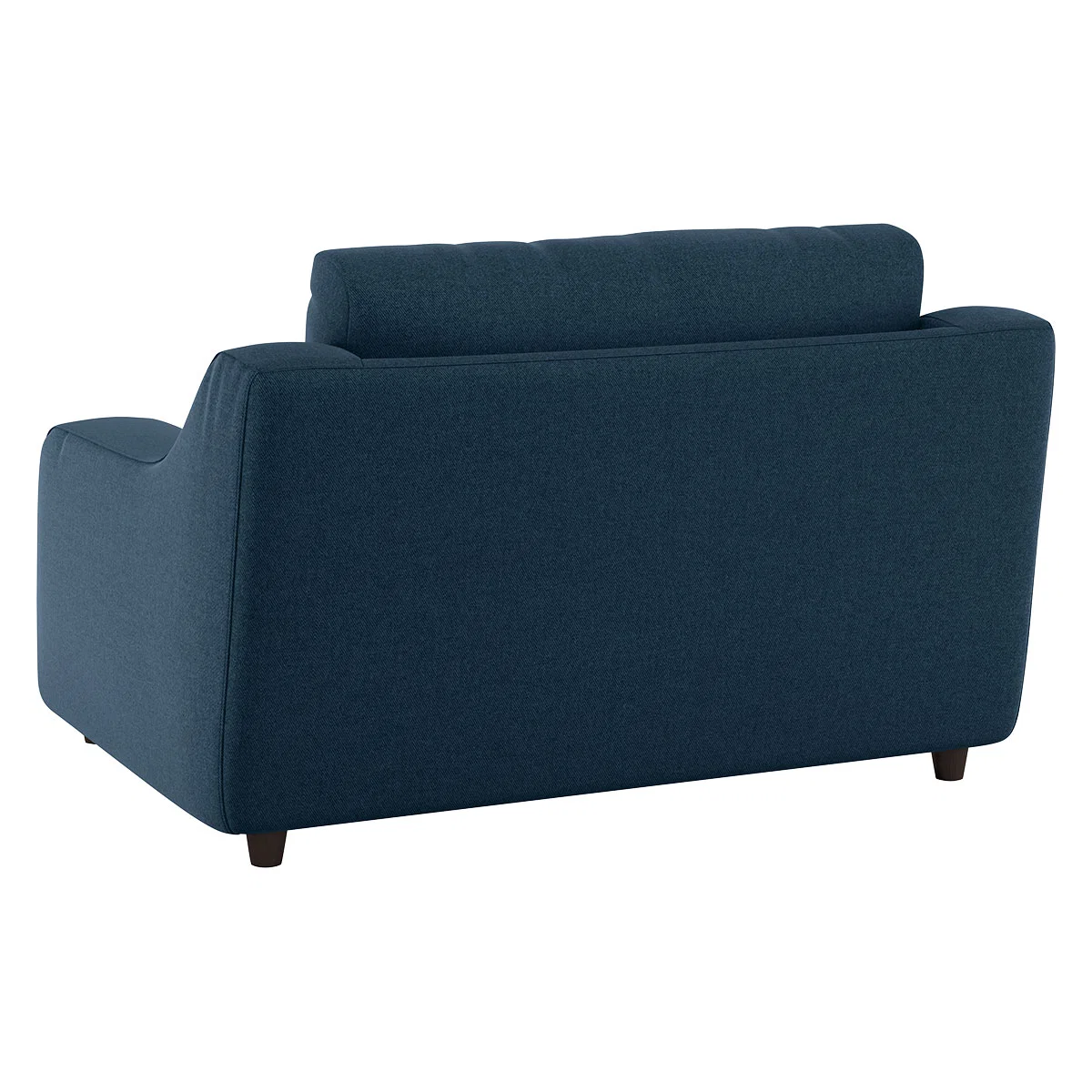 Slope Navy Blue Wool Tweed Loveseat Sofa, Navy – image 5