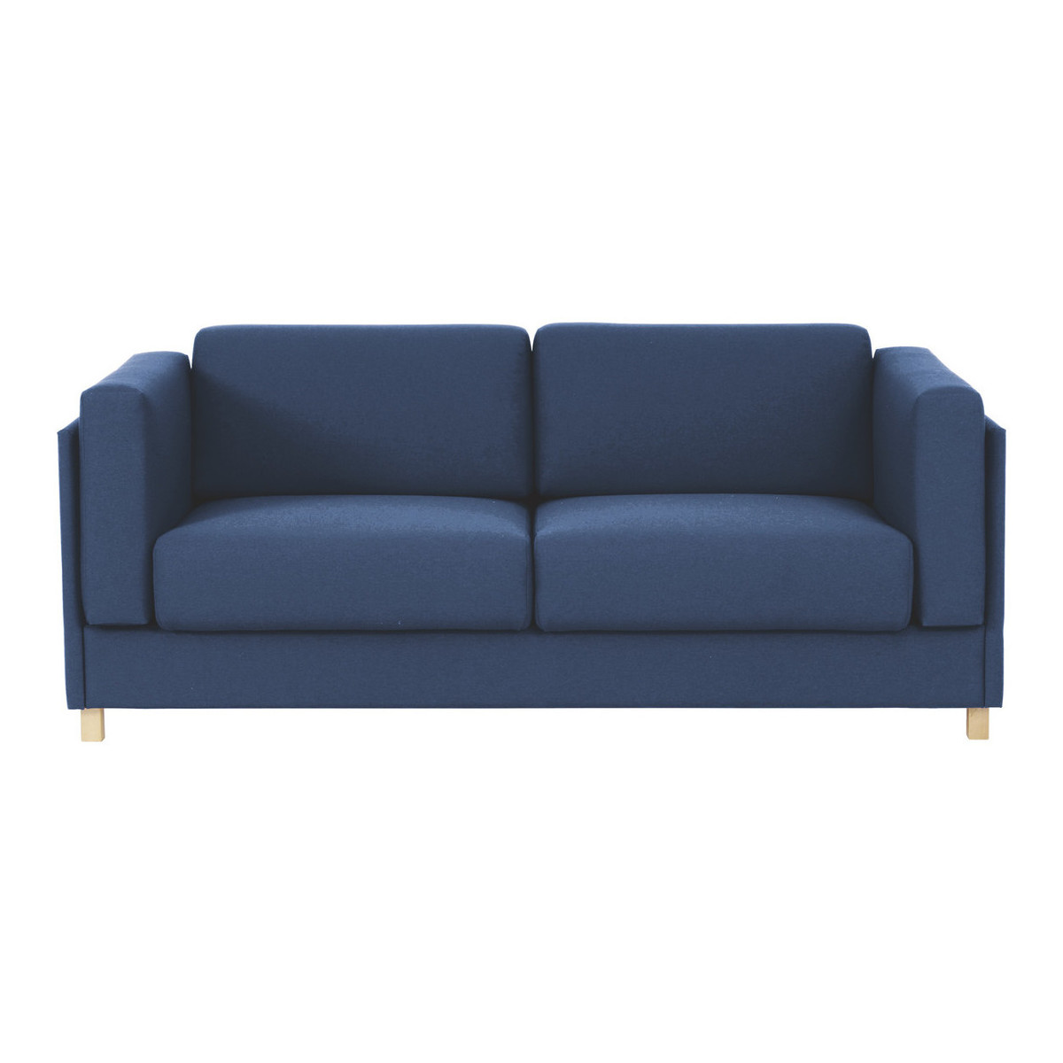 Colombo Blue FaBric 3 Seater Sofa, Blue – image 1