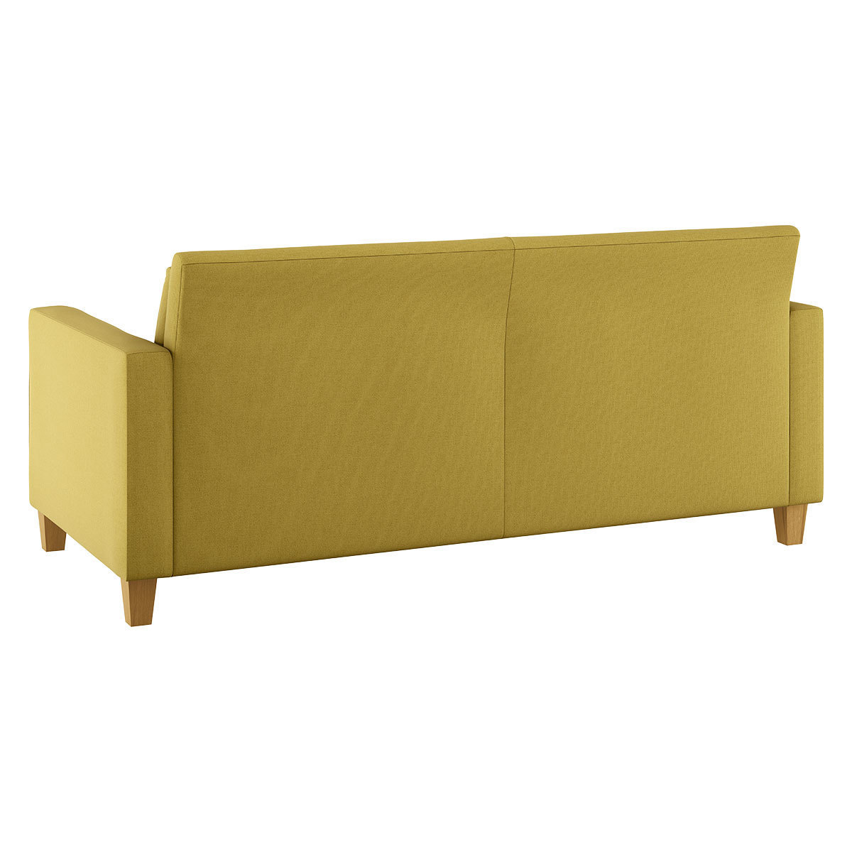 Chester Yellow Textured FaBric 2 Seater Sofa, Yellow – image 9