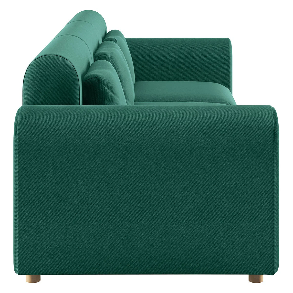 Tab Green FaBric 4 Seater Sofa, Green – image 3