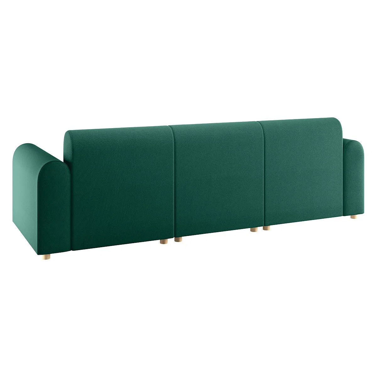 Tab Green FaBric 4 Seater Sofa, Green – image 5
