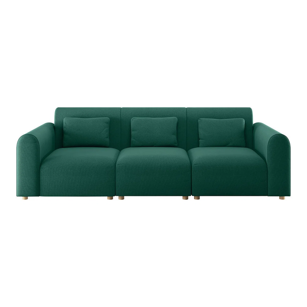 Tab Green FaBric 4 Seater Sofa, Green – image 1