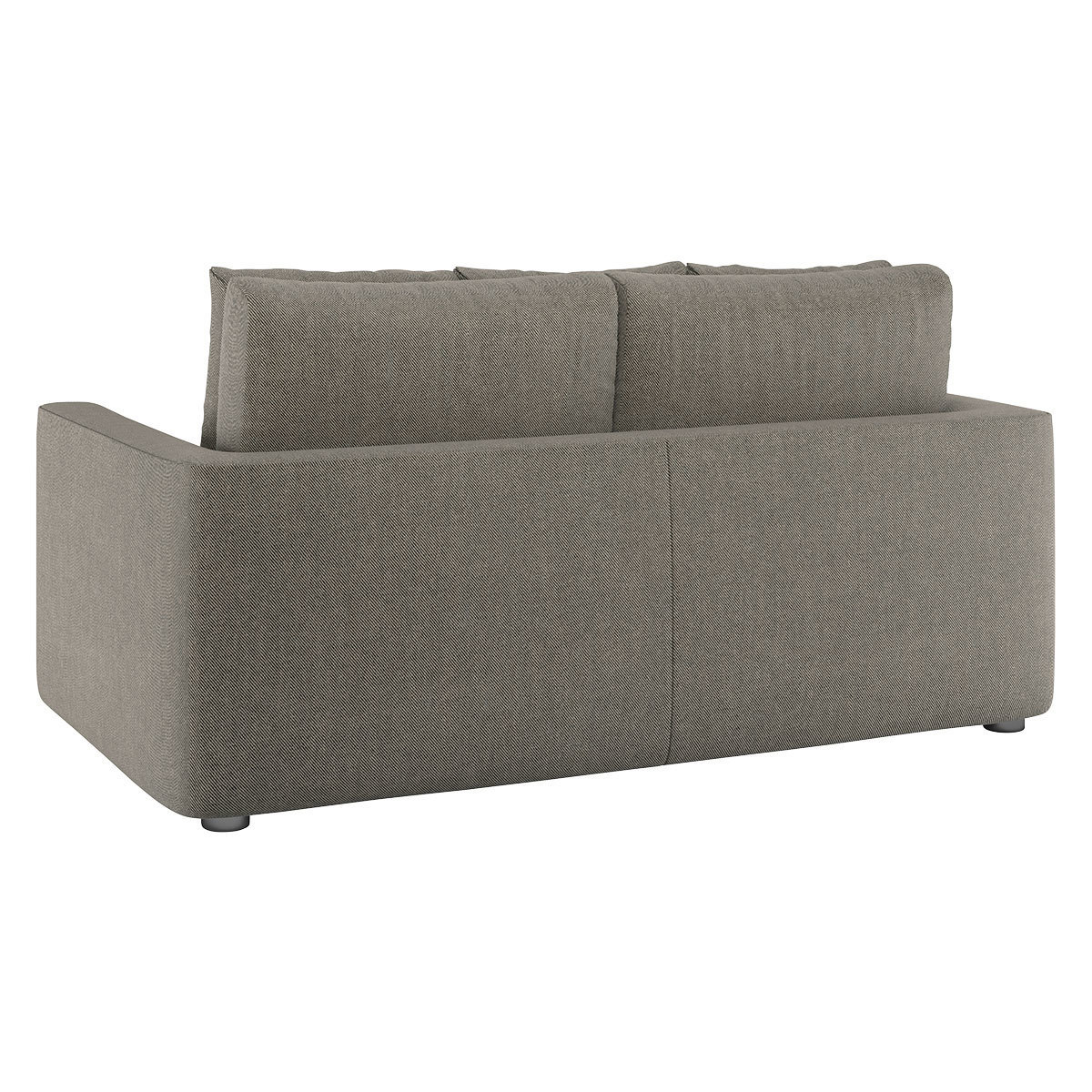 Rupert Black & White Stripey Linen 2 Seat Sofa, Black & White – image 5