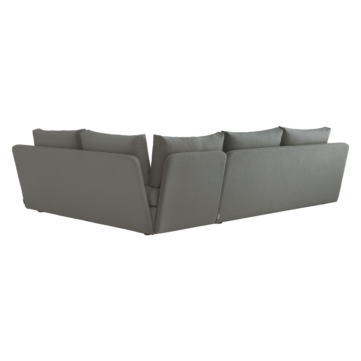 Kasha Grey FaBric Left-Arm Corner Sofa, Grey – image 5