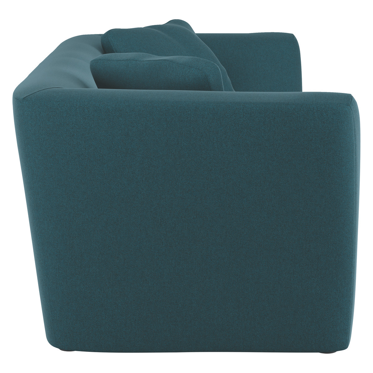 Forde Teal Green Tweed Wool Mix 4 Seat Sofa, Green – image 3