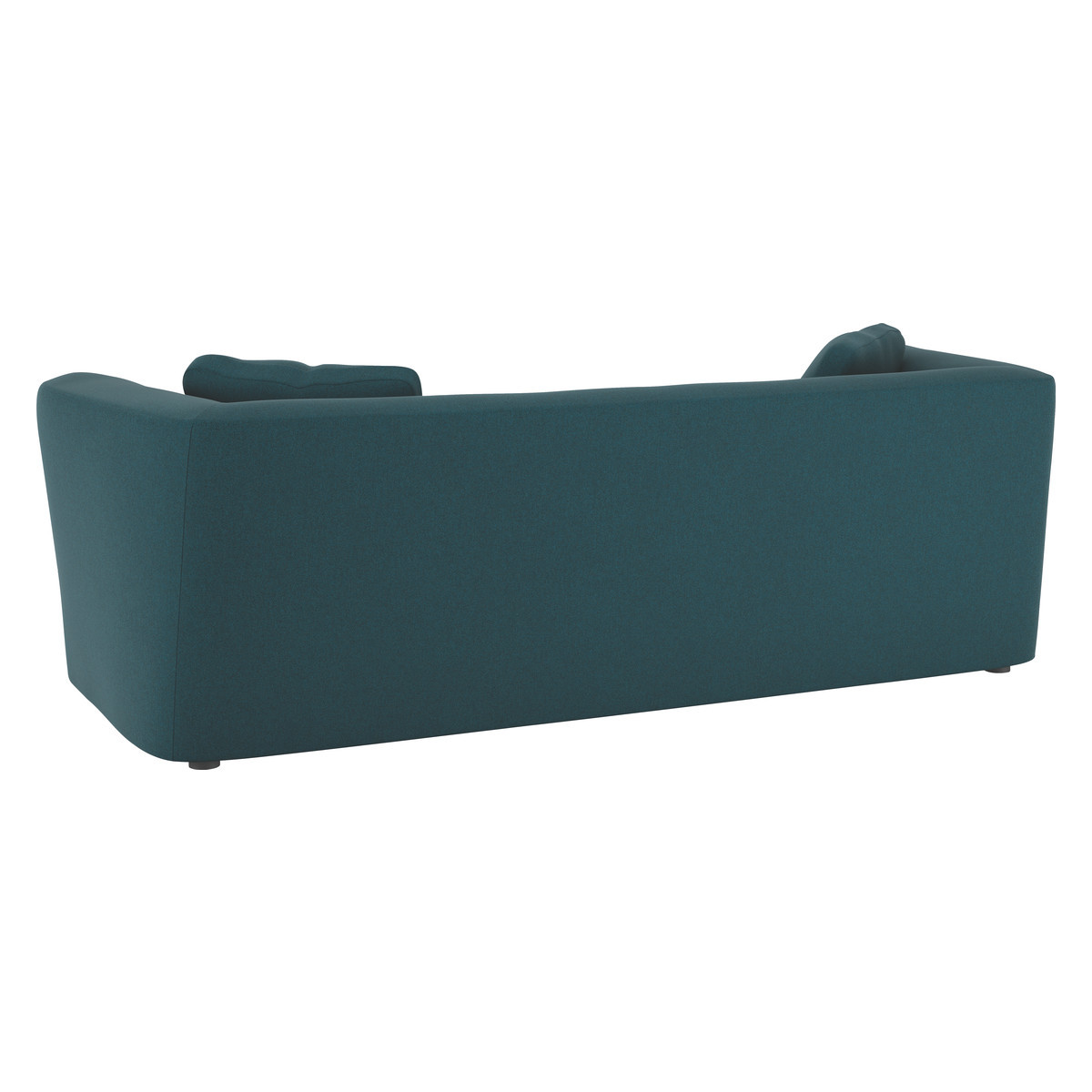 Forde Teal Green Tweed Wool Mix 4 Seat Sofa, Green – image 4