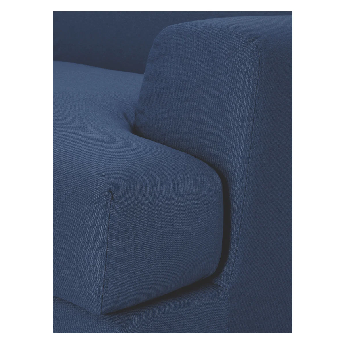 Askem Blue Acor FaBric 3 Seater Sofa, Blue – image 7