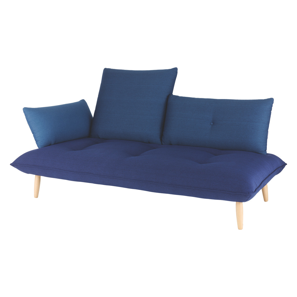 Naoko Blue Left-Arm 3 Seater Sofa, Blue – image 3