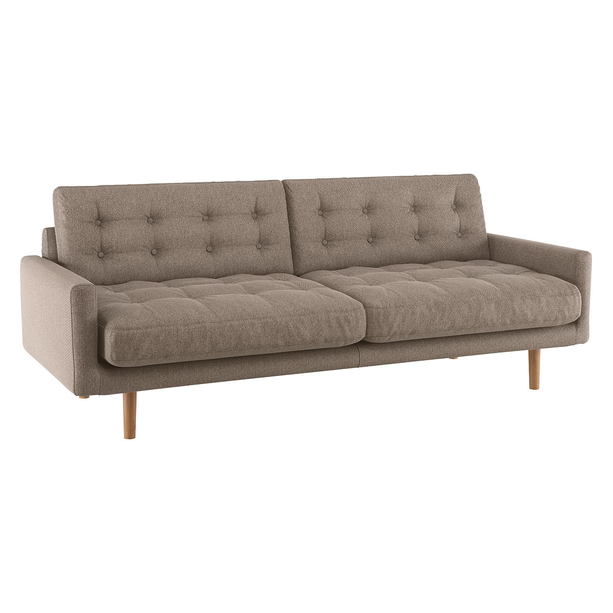 Fenner Natural FaBric 3 Seater Sofa, Natural – image 3