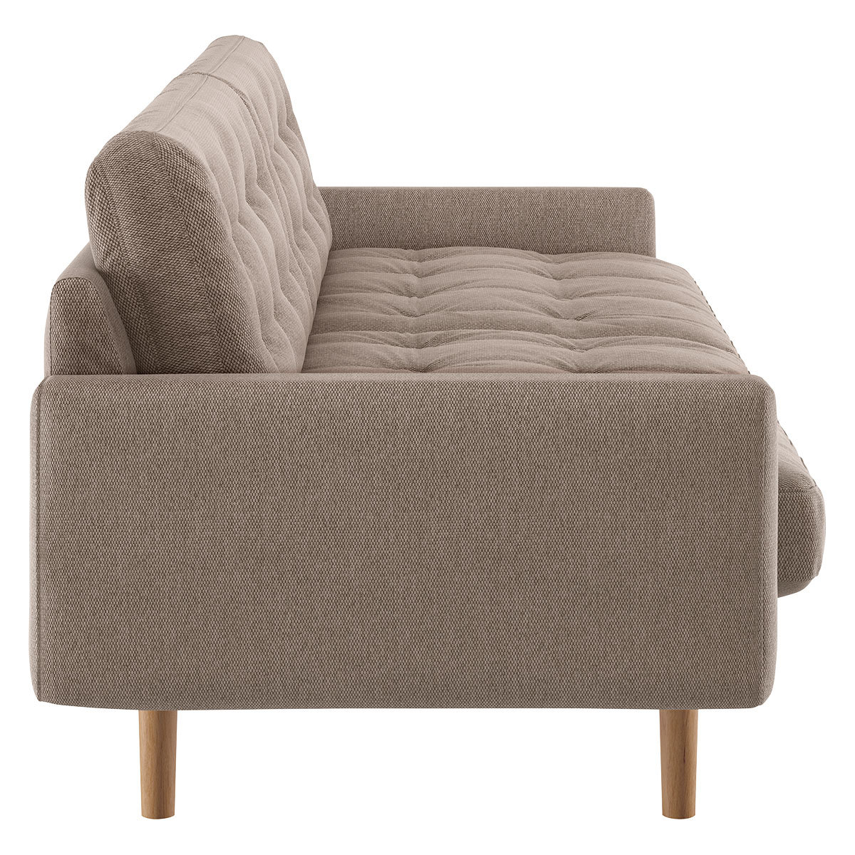 Fenner Natural FaBric 3 Seater Sofa, Natural – image 4