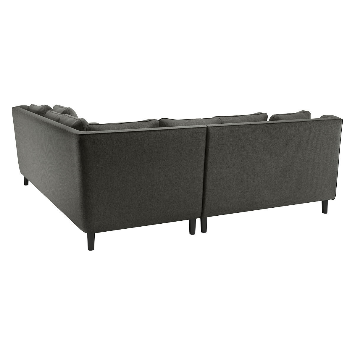 Swift Charcoal Grey FaBric Reversible Corner Sofa, Charcoal – image 5