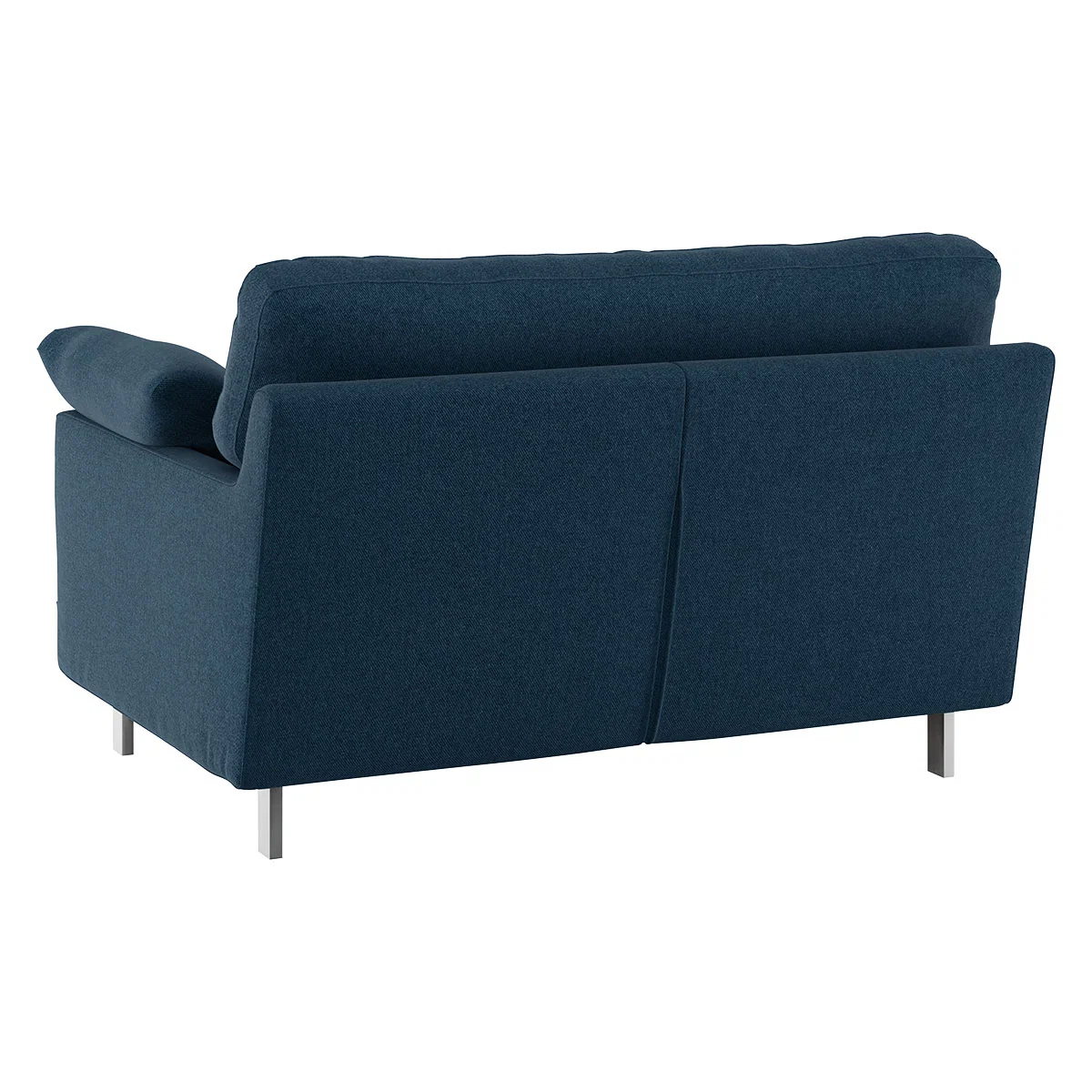 Cuscino Navy Blue Tweed Wool Mix Compact Sofa, Navy – image 5