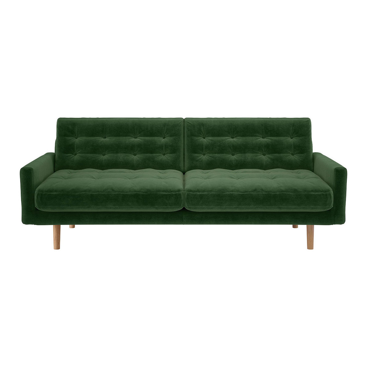 Fenner Moss Green 3 Seater Sofa, Moss Green – image 1