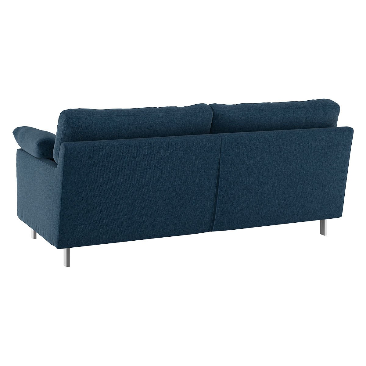 Cuscino Navy Blue Tweed Wool Mix 2 Seater Sofa, Navy – image 5