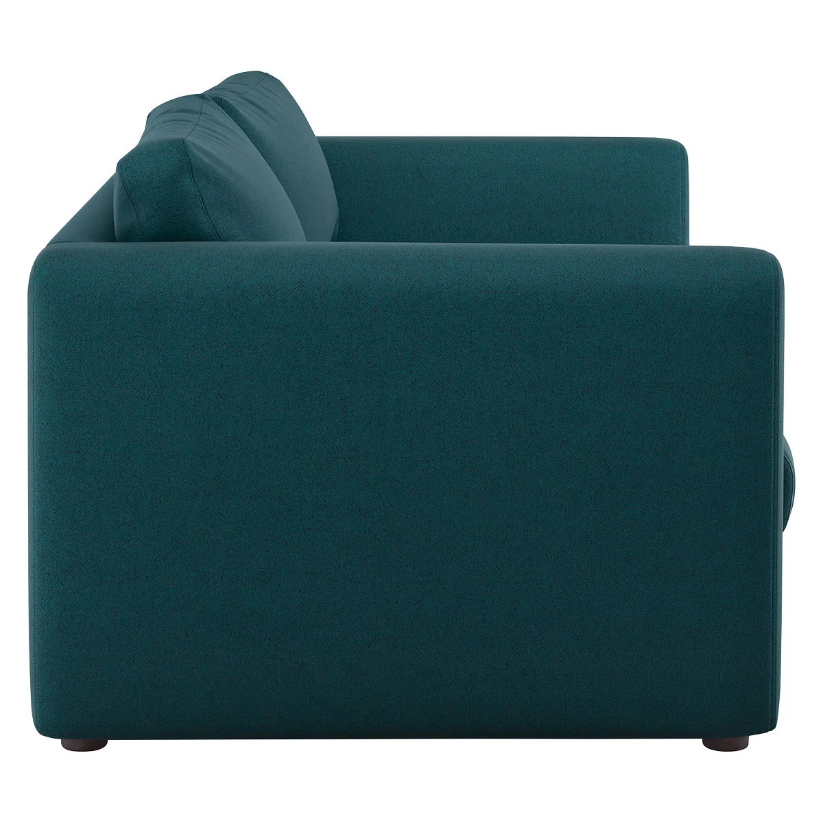 Joshua Teal Green Wool Tweed 2 Seat Sofa, Green – image 4