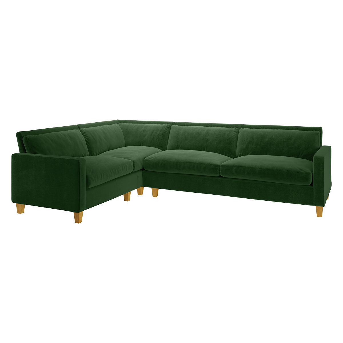 Chester Moss Green Right-Hand 4 Seater Corner Sofa, Moss Green – image 3