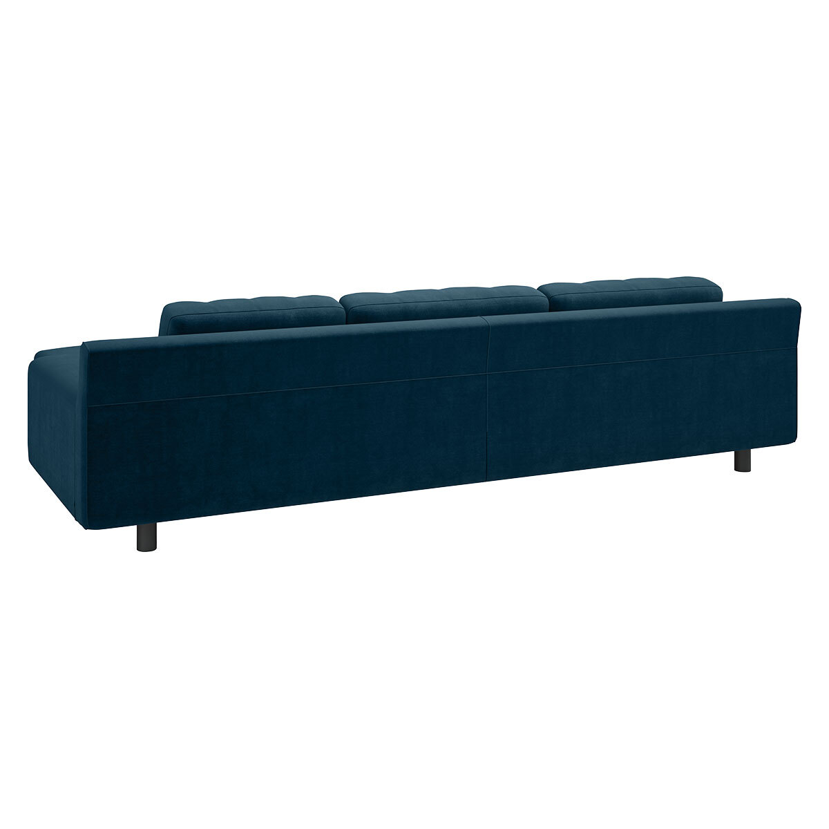 Hendricks 4 Seat Ink Blue Right Hand Chaise Sofa, Blue – image 5