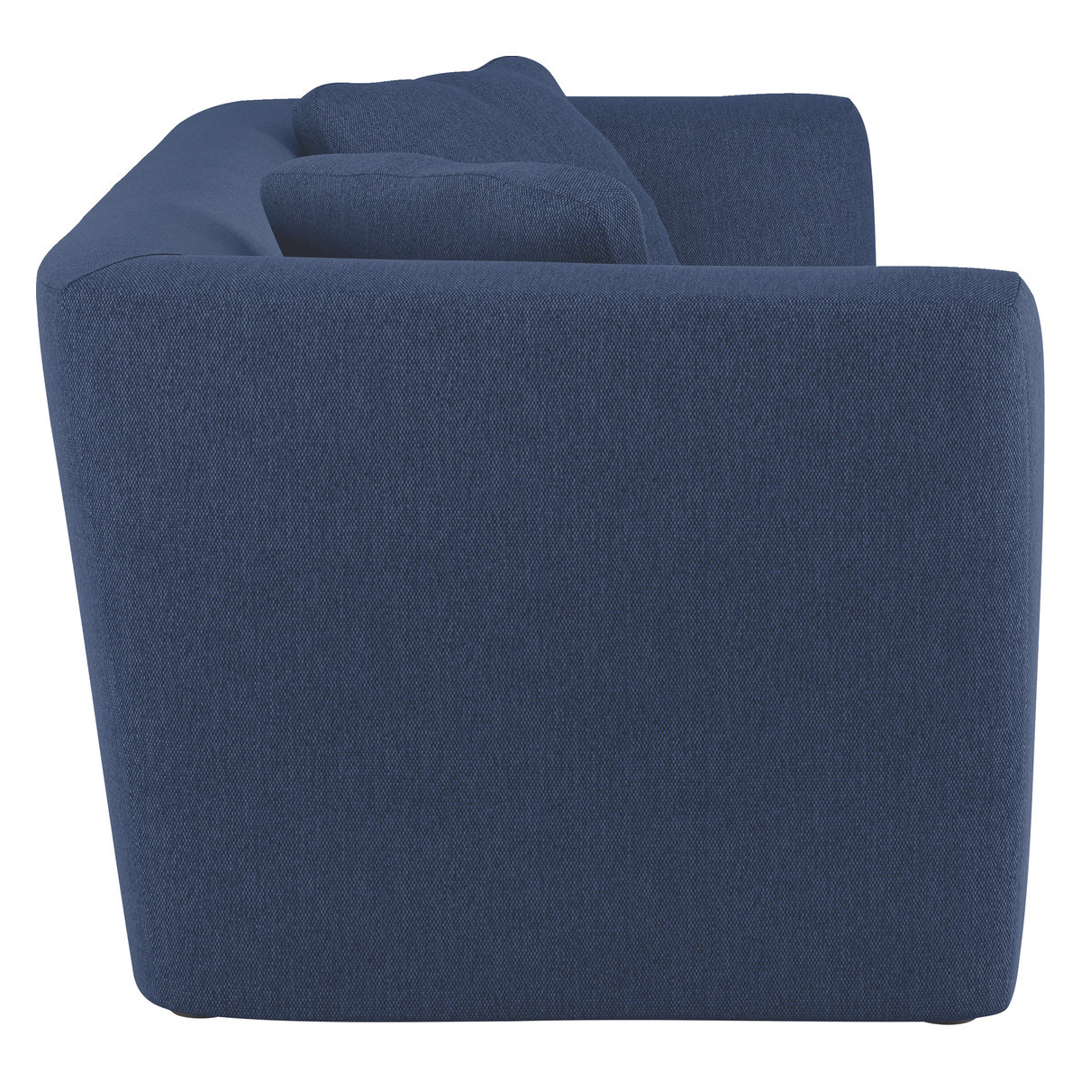 Forde Blue Acor FaBric 4 Seat Sofa, Blue – image 3
