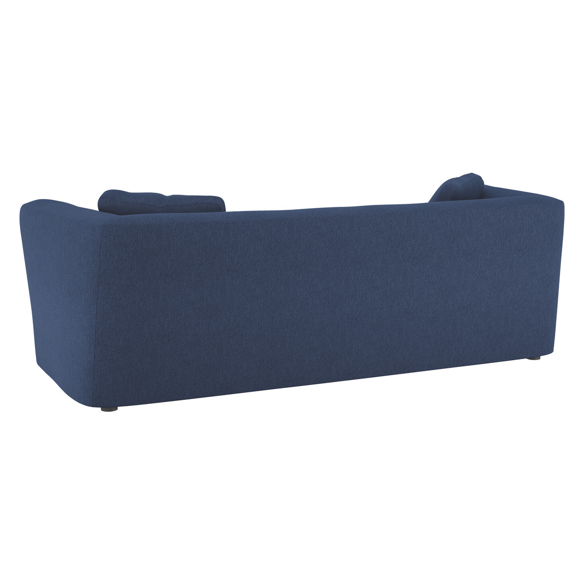 Forde Blue Acor FaBric 4 Seat Sofa, Blue – image 4