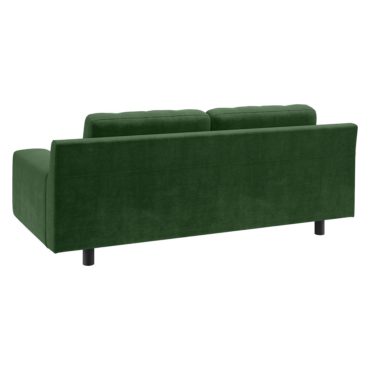 Hendricks Moss Green Velvet 2 Seater Sofa, Moss Green – image 4