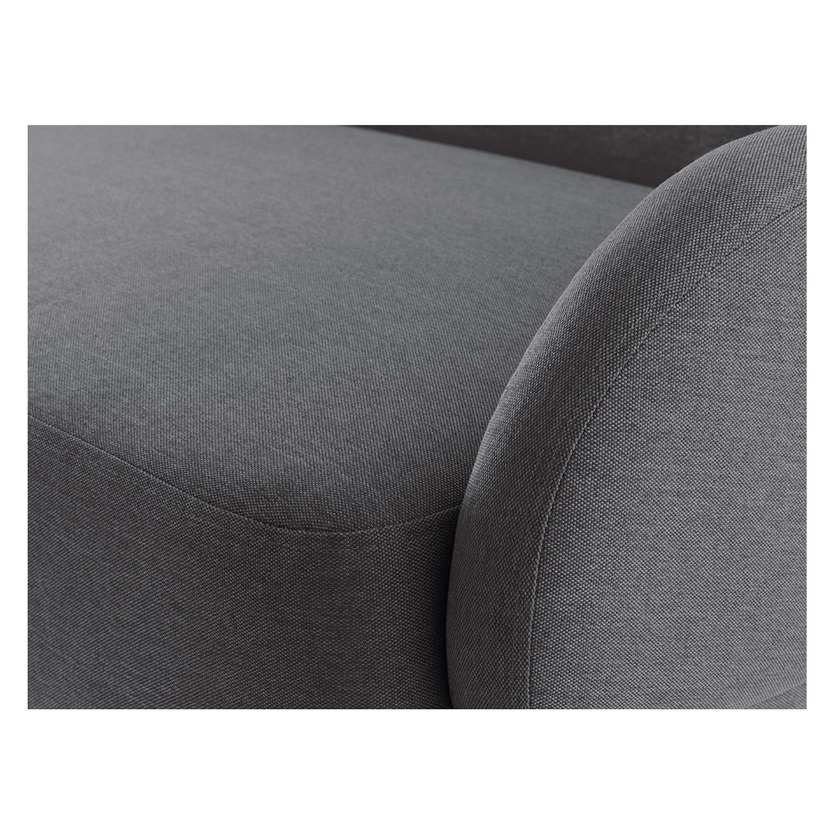 Momo Charcoal Grey FaBric 2 Seater Sofa, Charcoal – image 6