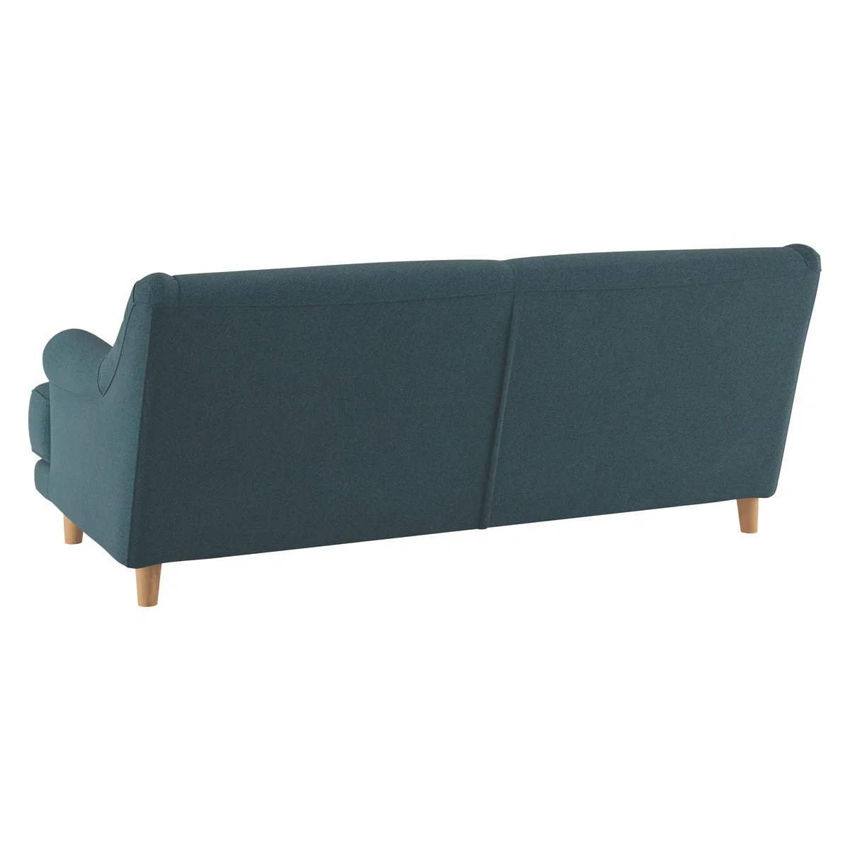 Townsend Teal Green Herringbone Wool Mix 2 Seater Sofa, Green – image 5